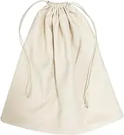 [Kezvmhy] Purse Dust Bag, Handbag Dust Cover Bag - Purse Dust Protector with Drawstring | Travel Shoe Cover, Fully Enclosed Handbag Dust Bag, Storage Pouch for Handbag, white, 説明を参照してください