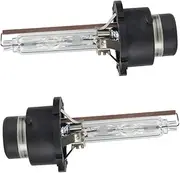 TOPPERFUN Direct Replacement Car Hid Lamps 2 Pack Super Bright Xenon Headlights