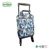 在飛比找松果購物優惠-【SHIMA】 日本休閒時尚購物側拉車(側推、後拉二用) 3