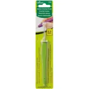 Clover Amour Crochet Hooks Ergonomic Handle Aluminium Hook 2.00mm x 14cm $11.95