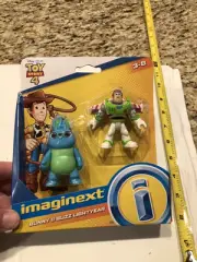 Imaginext DIsney Toy Story 4 Buzz Lightyear & Bunny Figures New In Package