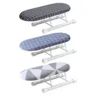 Small Folding Ironing Board with Folding Legs Removable Cover Ironing Cuffs Tabl