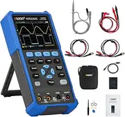 OWON Oscilloscope HDS2202s 3 in 1 Digital Handheld Oscilloscope Multiumeter,2-CH 200 Mhz Bandwidth USB Type-C Interface, 20000 Counts Digital Multimeter with 3.5 inch LCD Display