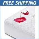 Eco-Friendly 100% Waterproof King Size Mattress Protector with Deep Pockets
