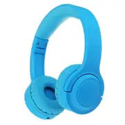 E3 Portable Foldable Kids Headphone bluetooth Wireless Headset Built-in Mic with Type-C Charging BLUE COLOR