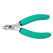 Excelta 9243E 4 1/2 In Diagonal Cutting Plier Semiflush Cut Uninsulated
