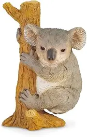 CollectA Wildlife Koala Bear Climbing a Tree Toy Figure - Authentic Hand Painted Model