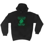 Zombies Eat Brains - Funny Novelty Hoodies Hoodie