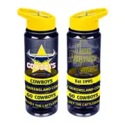 North Queensland Cowboys Tritan Bottle W Bands