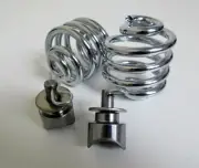 2" Solo Seat Weld on Mounting Kit Springs 7/8" Lugs HDuty Harley Chopper Bobber