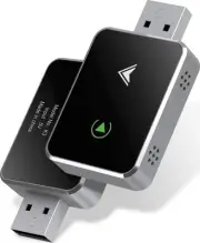 Wireless CarPlay Adapter 2-in-1 Mini Size CarPlay & Android Auto USB-C/Type-C