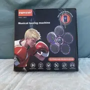 PMPVENO Music Boxing Machine with Boxing Gloves, Smart Bluetooth Boxing Trainer