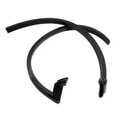 Rear Roll-Up Window Seals For Chrysler 300, Imperial 1957-1959; VS 7-G (for: Chrysler)