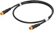 Compatible with Ebike Electric Bicycle Thumb Throttle Extension Cable, 3-pin Sensor, Waterproof, Male to Female, Motor Connector Direction Scooter Accessories(Male Male)