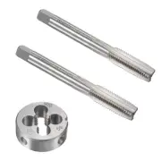 10mm x 1.25 HSS Metric Tap and Die Set Right Hand ThreadTapping DIY Tool 3pcs