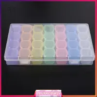 在飛比找蝦皮購物優惠-28 Slots Clear Plastic Jewelry