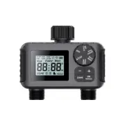2-Way Programmable Watering Timer for Greenhouse, Lawn Automatic Hose Tap3271