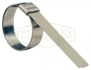 JS201 - Dixon Roll-Over Type Smooth ID Band Clamp, 3/8" Width, 13/16" Clamp ID
