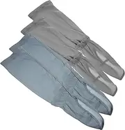 [BESPORTBLE] Adjustable Arm Protectors 2 Pairs of Breathable Sports Sleeves Cooling Arm Covers for Cycling Uv-resistant