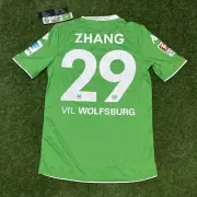 VFL Wolfsburg 2014/15 Home Jersey #29 Zhang