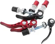 Sosoport Bike Seatpost Quick Release Lever Aluminum Alloy Locking Clamp for Mountain Bikes Seatpost