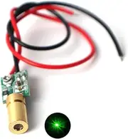 520nm green line laser module industrial laser module adjustable focus (6mm-point-1pack)