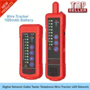 Digital Network Cable Tester RJ11 RJ45 Cat5 Cat6 Telephone Wire Tracker Network