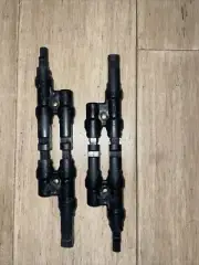 Solar Panel Y Type Branch Connectors MMF+FFM— MC4 Single Set Of Two Connectors