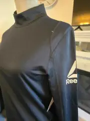 Reebok Women's Small Black Compression Top Running Training Exercise NWT