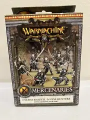WARMACHINE: MERCENARIES Cylena Raefyll & Nyss Hunters Nyss Character Unit NIB