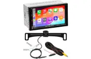 BOSS BE7ACP.XC Double DIN 7" Receiver Apple Carplay/Android Auto SiriusXM Camera