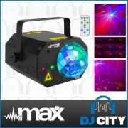 LED DJ Stage Light Jelly ball Moon Red Green Laser IR Remote Auto Pattern MAX
