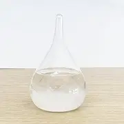 Storm Glass Weather Predictor Snow Globes for Adults Galileo Thermometer Indoor Creative Forecast Nordic Style Decorative
