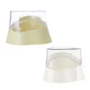 Hamster Sand Bath Container Small Pet Bathtub Sauna Toilet Washroom Bathroom Box