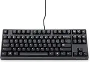 FILCO Majestouch 3 FKBN87M/EMB3-AKP Tenkeyless PBT 2-Color Molded Keycap, English Layout, Cherry MX Brown Axis, N Key Rollover with Asagi Keeper, Matte Black
