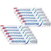 12PK Sensodyne 100g Flouride Toothpaste Dental Teeth Oral Daily Care Whitening