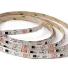 RGB LED Strip SMD5050, WS2811 (white, with controls, IP65, 12 V, 30 LEDs/m, 5 m)
