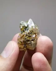 Rutile Var sagenite included Quartz from Zagi mountain KP, Pakistan 10 Grams
