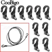 Open End Cord Hooks Snap Base Custom Bungee Shock Elastic Cord Straps