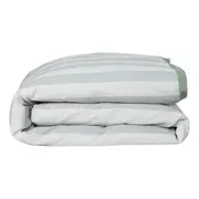 Ecology Horizon Quilt Cover Blue/White/Sage Home Bedding