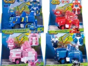 Official Super Wings Transform Bot Transforming Airplane Toys Vehicle Figure Set