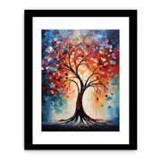 Tree Modern Art Framed print Art Poster