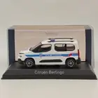 Norev 1/43 Citroen Berlingo White Police Municipale Diecast Model Car Collection