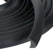 Kingdder RV Window Seal Kit 1/2'' x 1/4'' Weather Stripping RV Rubber Stationary Window Edge Locking Gasket, Seal Strip for Boat Car Truck, Noise Reduction Dustproof Insulation(15 Ft)