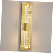 LED Wall Sconce Light: Modern Sconces Wall Lighting 3000K 19 Inch Gold