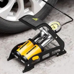 德國EROADE腳踩打氣泵腳踏多功能通用打氣筒通用萬能腳踩式
