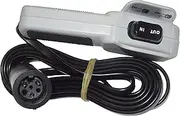 WARN 64849 Hand Held Winch Remote Controller with Rubber Grip for ATV and Side x Side Winches, gray