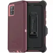 NEW Case For Samsung Galaxy A51 5G OtterBox Defender Series + Clip - Purple Pink