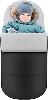 Ancsttu Stroller Blanket,Warm Bunting Bag | Waterproof Stroller Accessory for Cold Weather, Windproof Winter Sleeping Bag with Soft Lining
