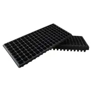 128 Cell Seed Starter Trays for Gardening Thick Durable Plastic Trays